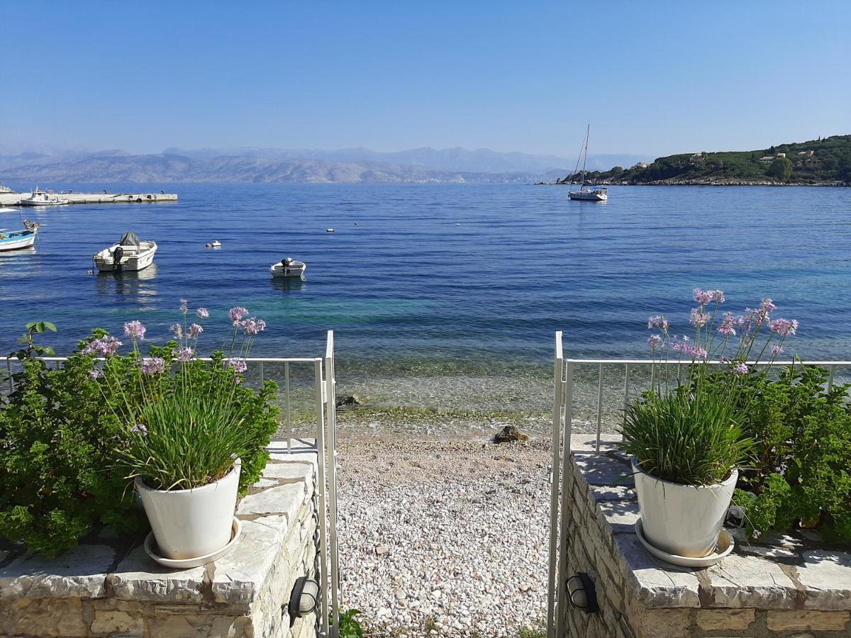 Imerolia Beach Villa Kassiopi Corfu 外观 照片