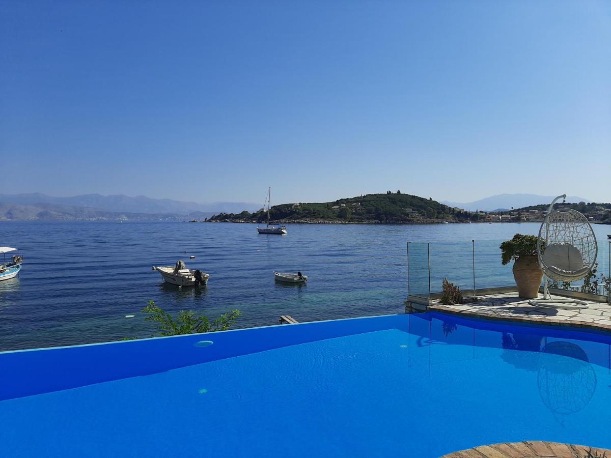 Imerolia Beach Villa Kassiopi Corfu 外观 照片
