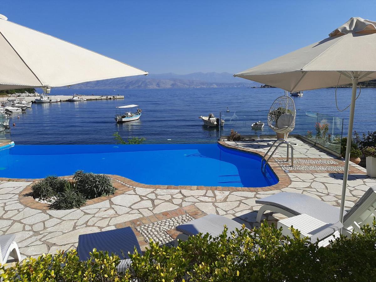 Imerolia Beach Villa Kassiopi Corfu 外观 照片