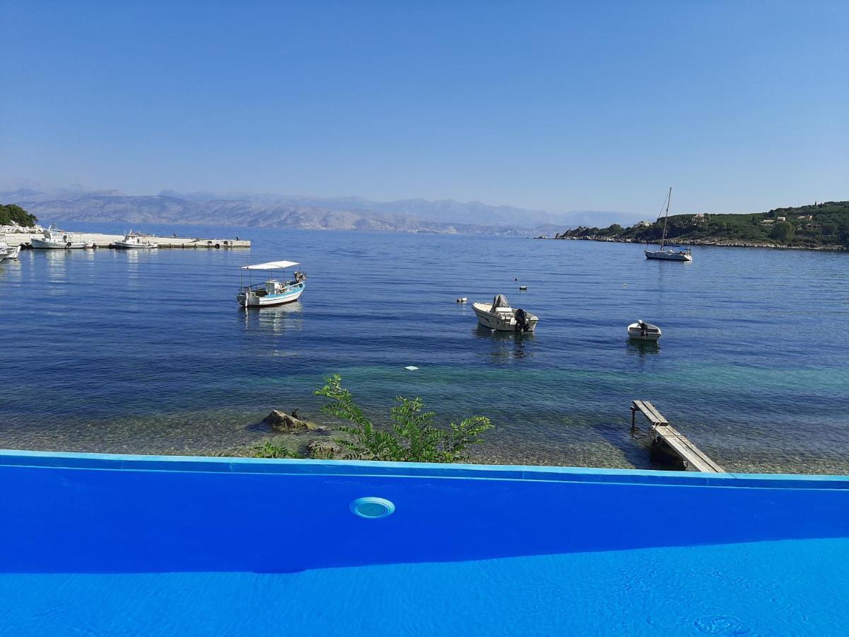Imerolia Beach Villa Kassiopi Corfu 外观 照片