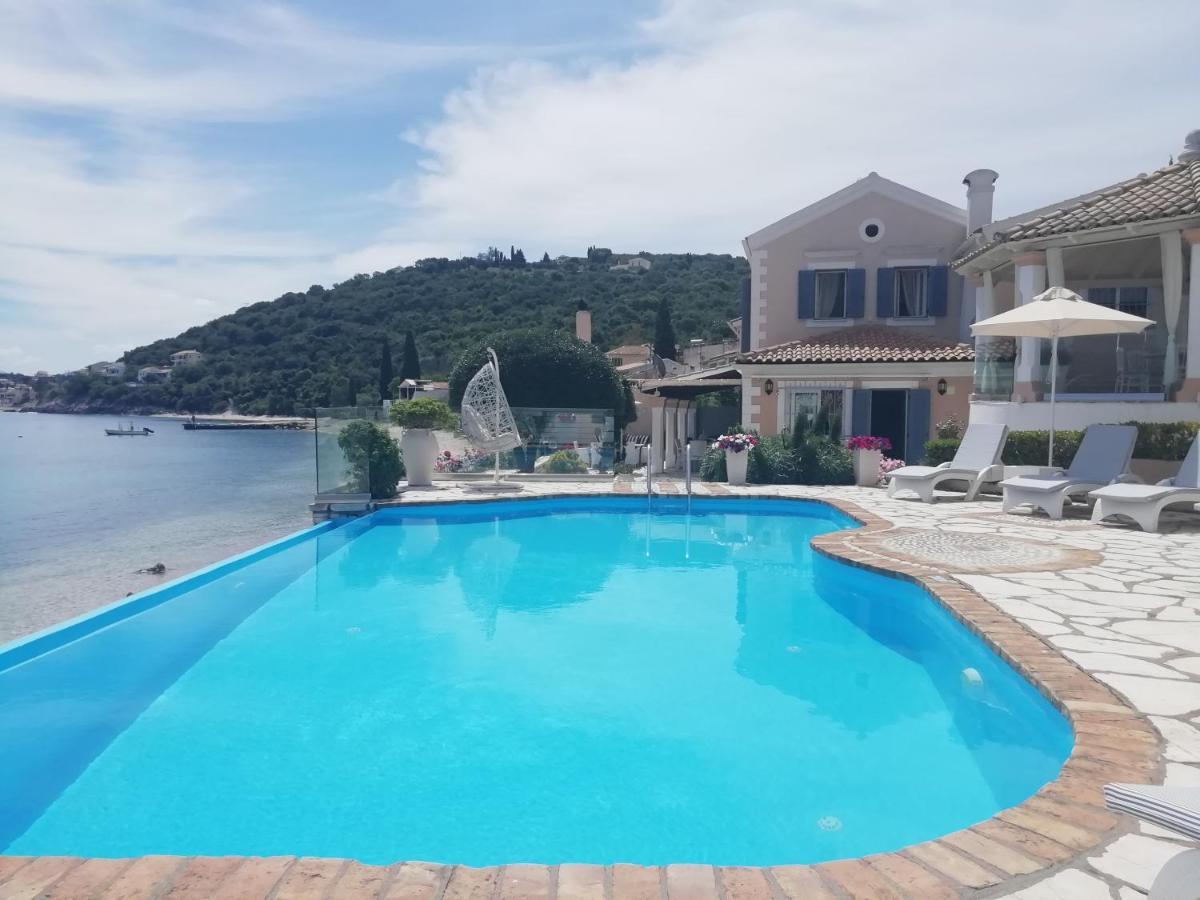 Imerolia Beach Villa Kassiopi Corfu 外观 照片