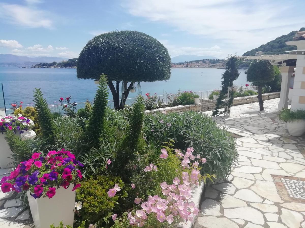 Imerolia Beach Villa Kassiopi Corfu 外观 照片