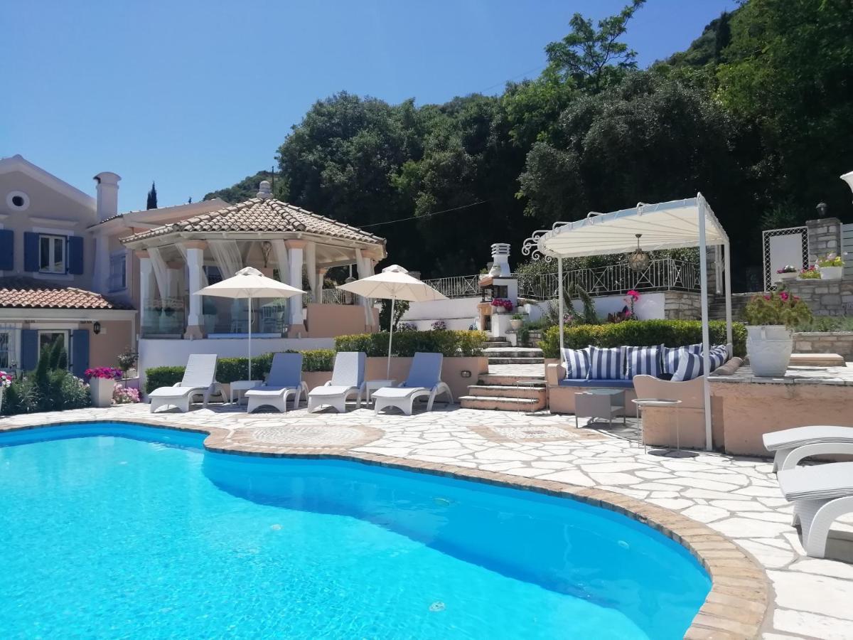Imerolia Beach Villa Kassiopi Corfu 外观 照片