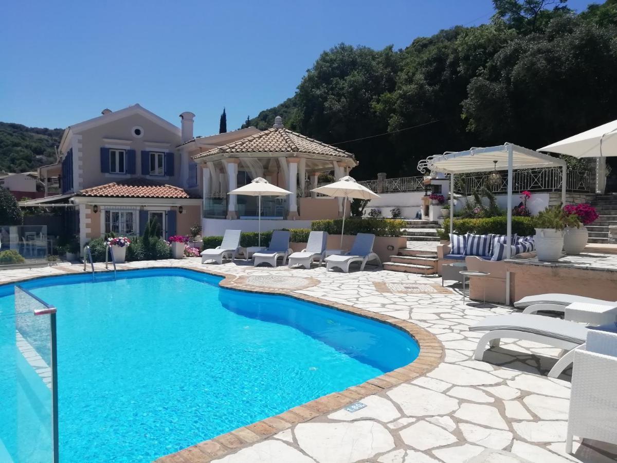 Imerolia Beach Villa Kassiopi Corfu 外观 照片
