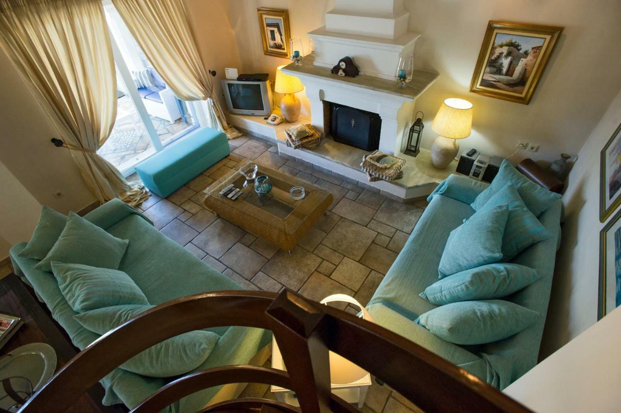 Imerolia Beach Villa Kassiopi Corfu 外观 照片