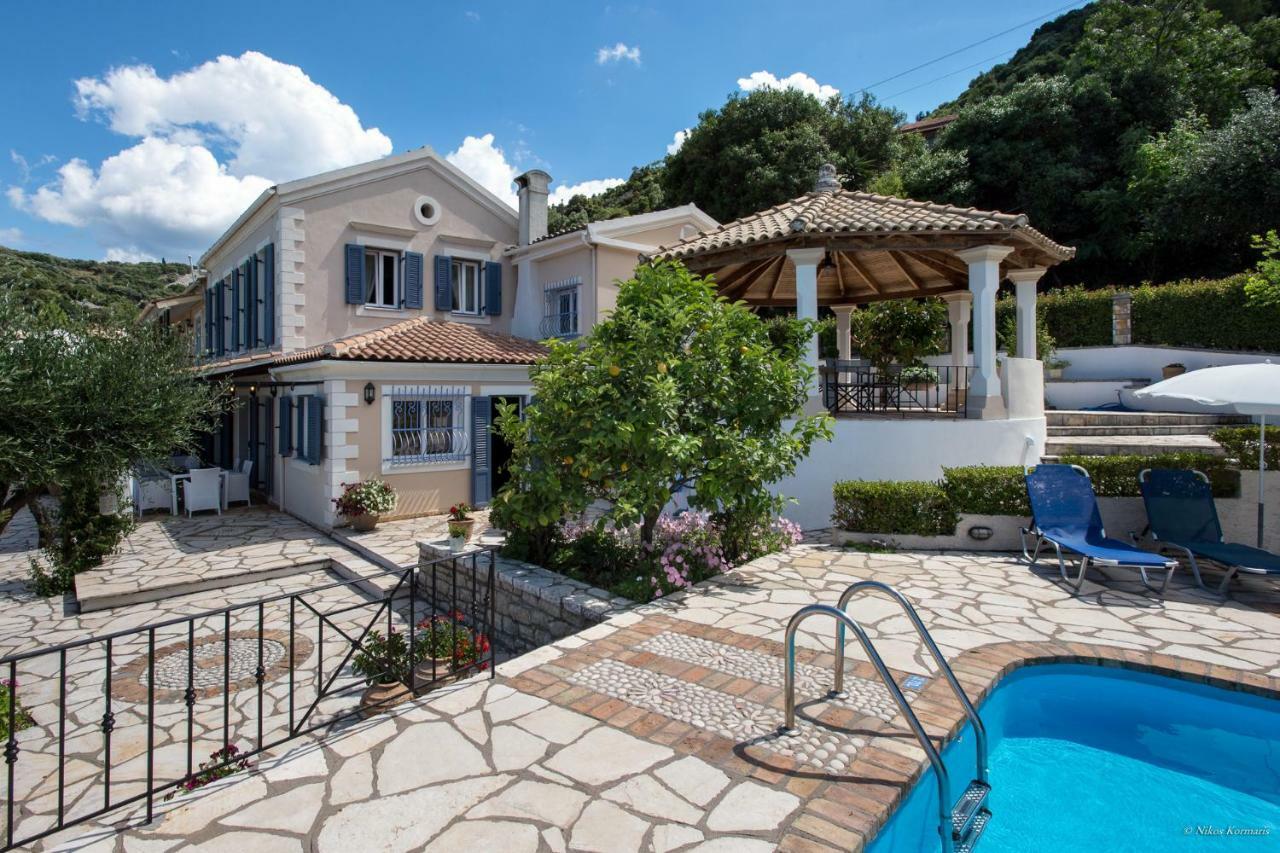Imerolia Beach Villa Kassiopi Corfu 外观 照片